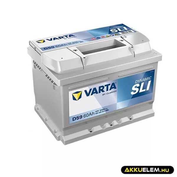 60Ah VARTA Dynamic D59 akkumulátor JOBB+ (560 409 054) 60Ah VARTA Dynamic D59 akkumulátor JOBB+ (560 409 054)
