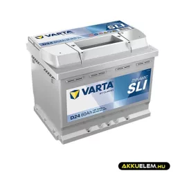   60Ah Varta Dynamic 12V 540A autó akkumulátor D24 JOBB+ (560 408 054)