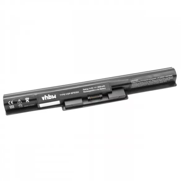 Sony Vaio VGP-BPS35 14.8V 2600mAh utángyártott akkumulátor - VHBW