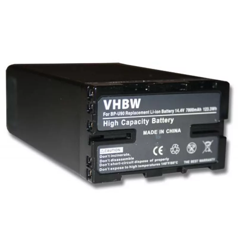 Sony BP-U90 BP-U95 7800mAh utángyártott akkumulátor Sony BP-U90 BP-U95 7800mAh utángyártott akkumulátor