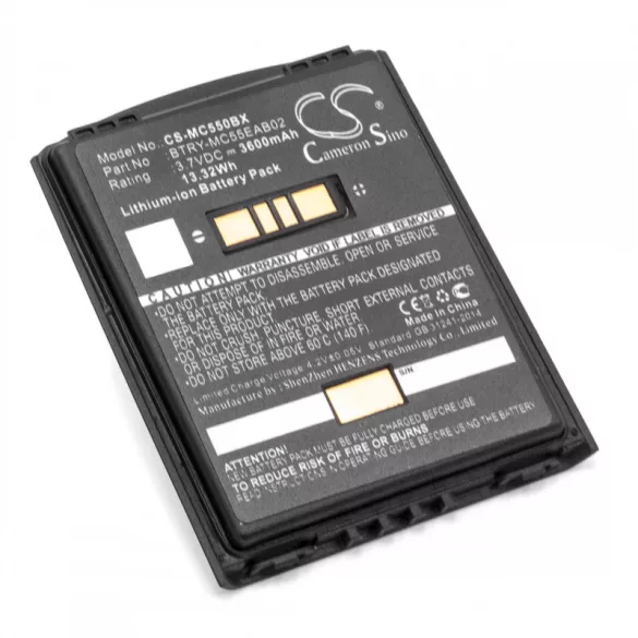 Symbol MC55 MC65 MC5590 3600mAh utángyártott akkumulátor - VHBW