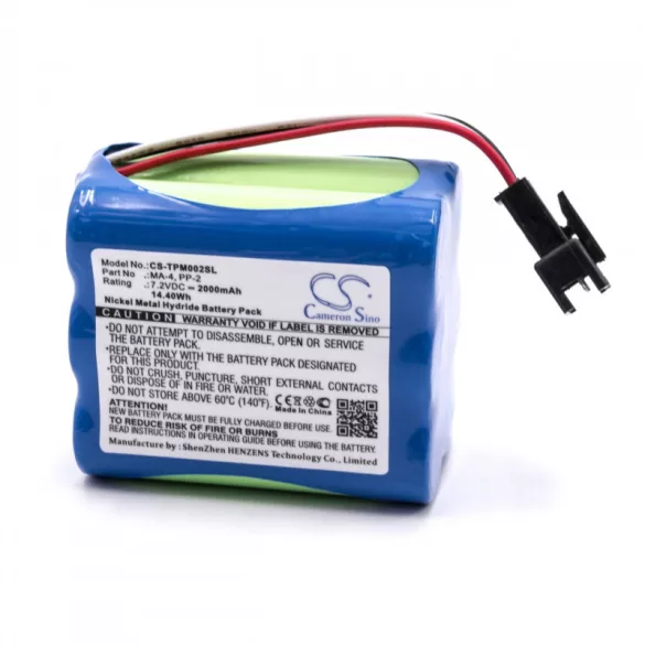 Tivoli Pal BT PAL+ 2000mAh utángyártott akkumulátor - VHBW