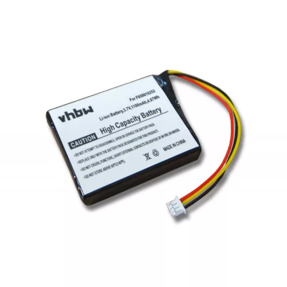 TomTom One, One Europe 1100mAh utángyártott akkumulátor - VHBW