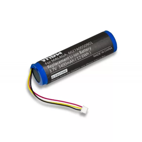 TomTom Urban Rider 3400mAh utángyártott akkumulátor - VHBW