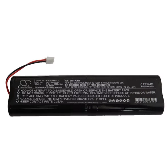 Topcon Hiper pro 5200mAh utángyártott akkumulátor - VHBW