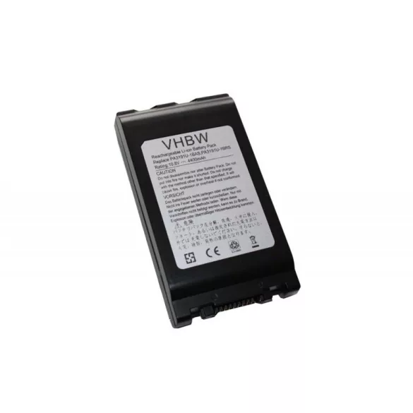 Toshiba R10 / Pro 6000 4400mAh utángyártott akkumulátor - VHBW