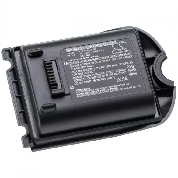 Trimble TSC3, 890-0163-XXQ 3400mAh utángyártott akkumulátor - VHBW