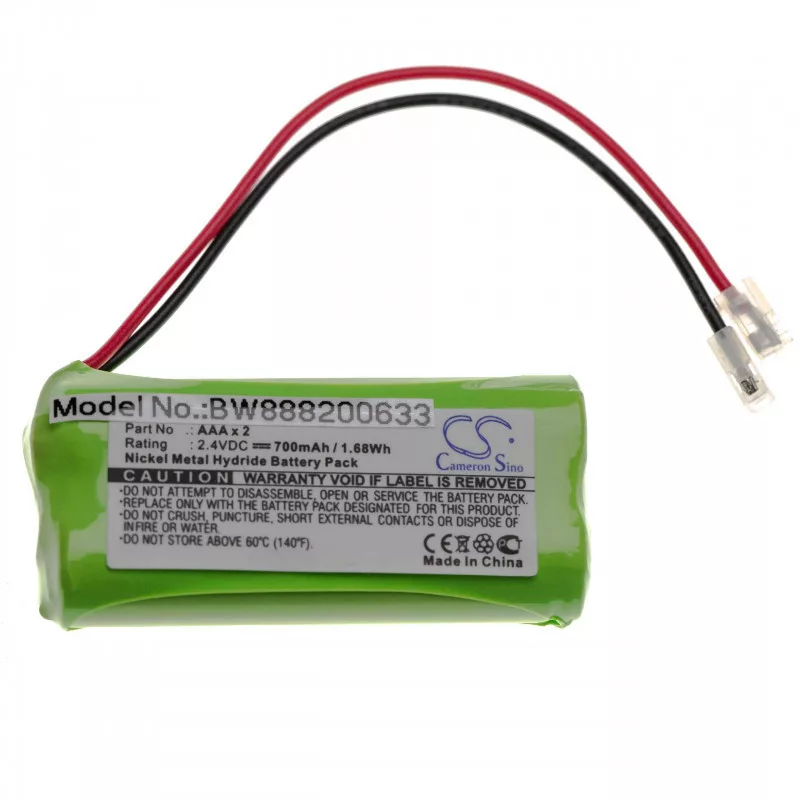 Ni-MH 2.4V 700mAh 2x AAA utángyártott univerzális akkumulátor Ni-MH 2.4V 700mAh 2x AAA utángyártott univerzális akkumulátor