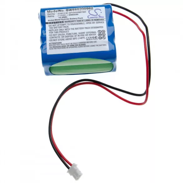 Visonic Powermax Plus 0-9912-M 2000mAh utángyártott akkumulátor - VHBW