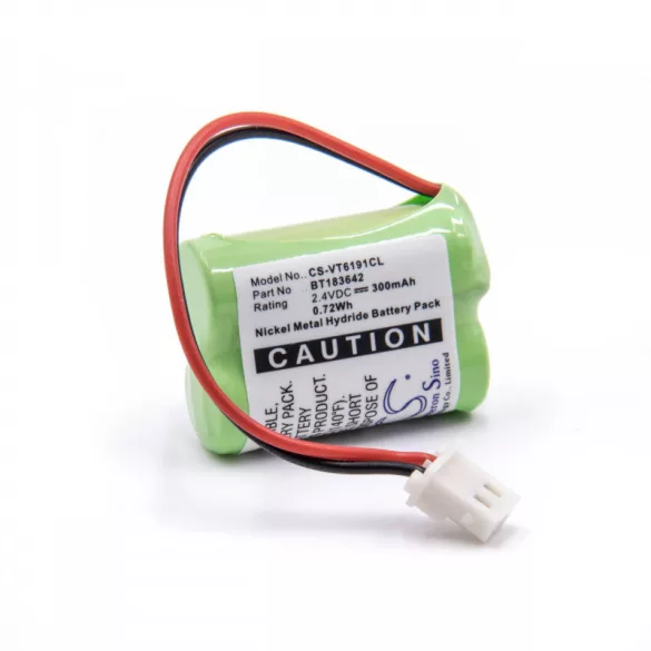 VTech LS6005 LS6191 LS6195 2.4V  300mAh utángyártott akkumulátor - VHBW