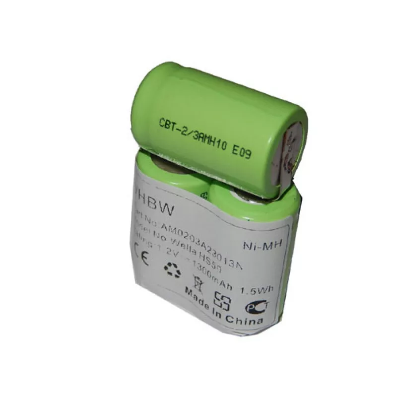 Wella Xpert HS50 3.6V, NI-MH, 1300mAh utángyártott akkumulátor