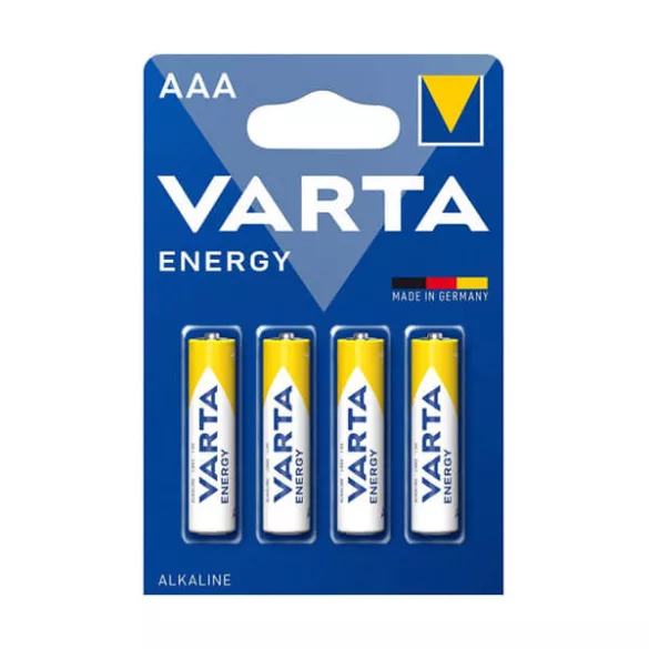 Varta Energy LR03 AAA elem 4db/csomag (ár/csomag)