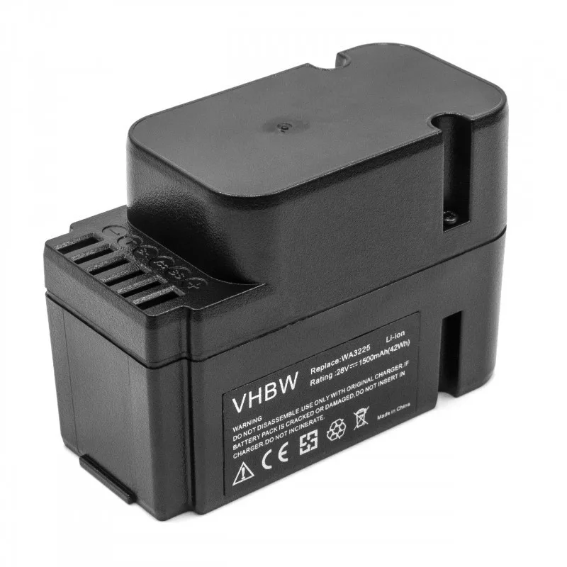 Worx WA3225 WA3565 28V 1500mAH Li-ion utángyártott akkumulátor