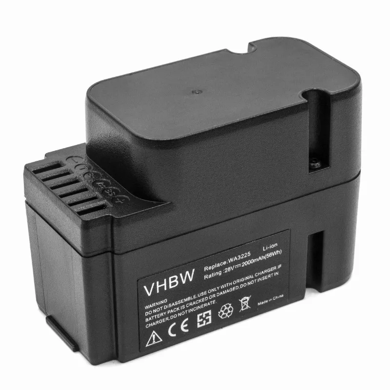 Worx WA3225 WA3565 28V 2000mAH Li-ion utángyártott akkumulátor Worx WA3225 WA3565 28V 2000mAH Li-ion utángyártott akkumulátor