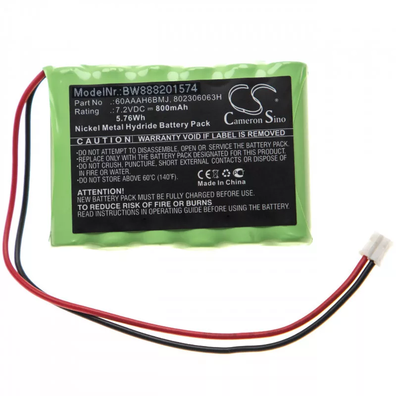 Yale HSA6400 Alarm Control Panel 60AAAH6BMJ 800mAh utángyártott akkumulátor Yale HSA6400 Alarm Control Panel 60AAAH6BMJ 800mAh utángyártott akkumulátor