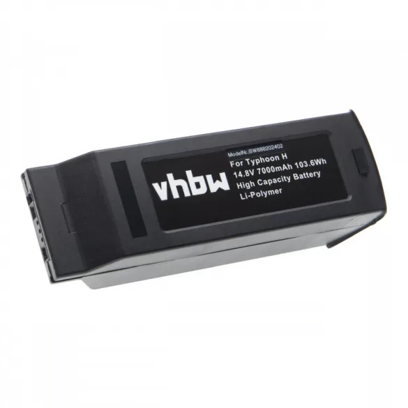 Yuneec Typhoon H 7000mAh utángyártott drón akkumulátor - VHBW