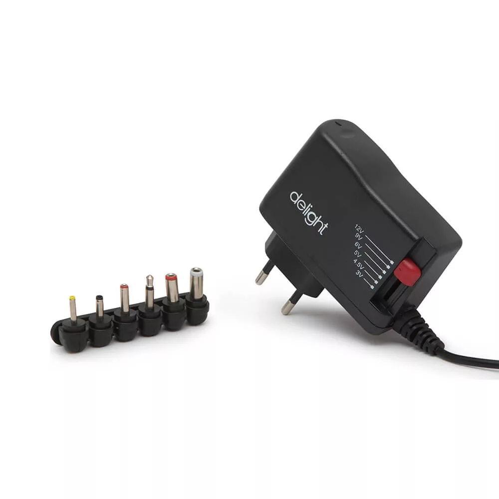 Adapter 55056B 3-12V 100-240V 6csat 18W 1,5A Adapter 55056B 3-12V 100-240V 6csat 18W 1,5A