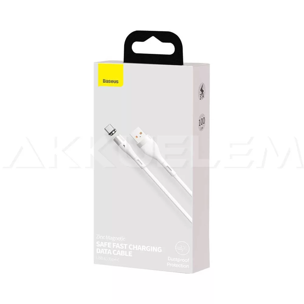 Baseus kábel Zinc USB-C mágneses 1M 3A