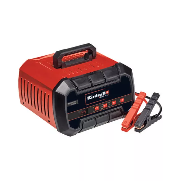 Autó akkumulátor töltő Einhell 12V/24V 30A CE-BC 30M - beépített indításrásegítő