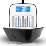 everActive NC-1000m NiMh töltő 1-4/ AA-AAA USB-C