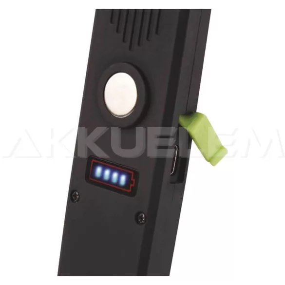 P4538 SMD LED + LED 700lm szerelőlámpa 1200mAh tölthető Li-ion akkuval