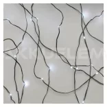 Karácsonyi fényfüzér NANO fehér 40 LED 4+5m IP44 230V kül- és beltéri
