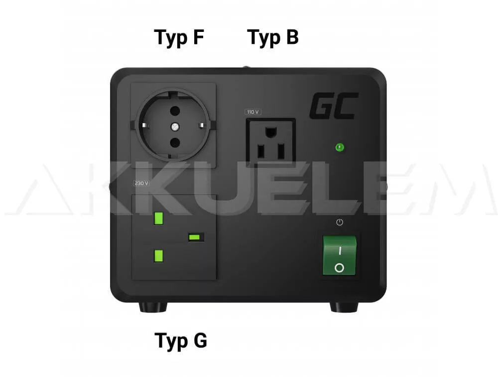 Konverter 230V/110V 800/1000W