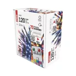 LÁMPA 120Led karácsonyi 12m szines IP44 (170cm-es fára) d4AA03