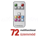 LÁMPA 120Led karácsonyi 12m szines IP44 (170cm-es fára) d4AA03