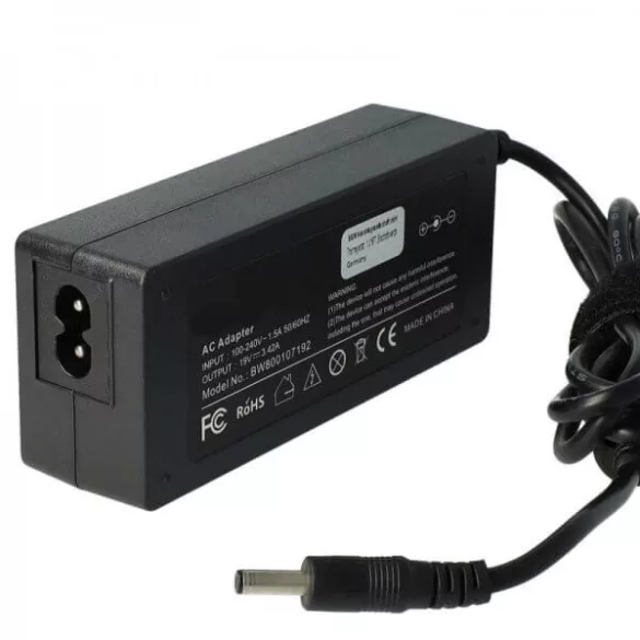 Asus 19V 3,42A 65W  notebook adapter utángyártott - VHBW