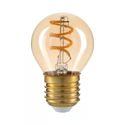   Avide Dekor Soft Filament MINI Globe 3W E27 360° eW 2700K nosztalgia izzó