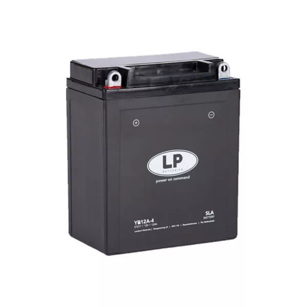   Landport 12V 12Ah YB12A-4 motorkerékpár akkumulátor (YB12A-A) BAL+ GYz