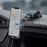 Baseus 2 in 1 telefontartó fekete