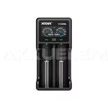 XTAR VC2SL Li-ion és Ni-MH akkutöltő