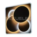 Avide Design BREES mennyezeti lámpa 90W (45+45) RF Távirányítóval