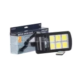 Mozgásérzékelős szolár reflektor távirányítóval 6 COB LED 5W 300lum