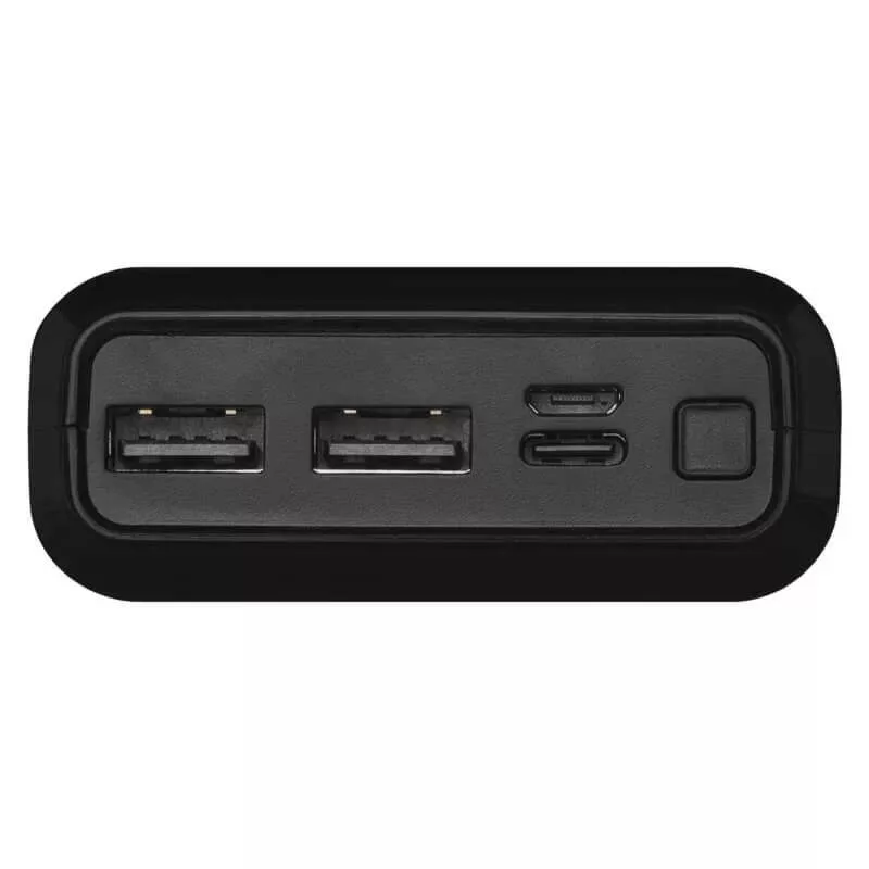 Alpha 20000mAh 10W USB-C külső akkumulátor  fekete B0527B