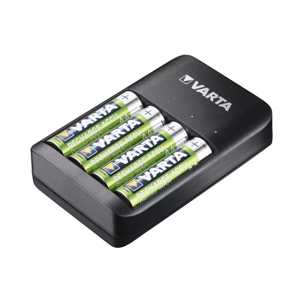 Varta Quatro 57652 akkutöltő + 4*2100mAh AA akku Varta Quatro 57652 akkutöltő + 4*2100mAh AA akku