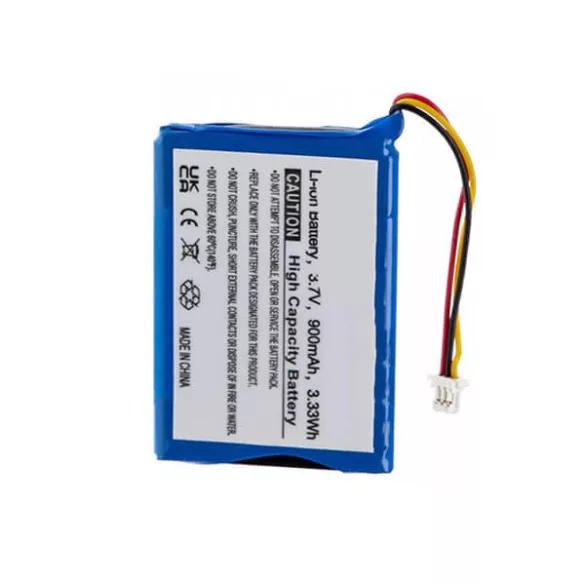 Utángyártott Garmin 361-00056-08 900mAh 3.7V navigáció akkumulátor - VHBW