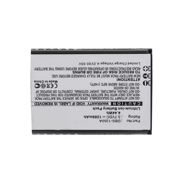 Utángyártott mobiltelefon akkumulátor Doro DBS-1350A 1200mAh 3.7V Li-ion - VHBW