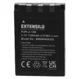 Utángyártott Olympus Li-10B Li-12B 1100mAh 3.7V Li-ion kamera akkumulátor - VHBW