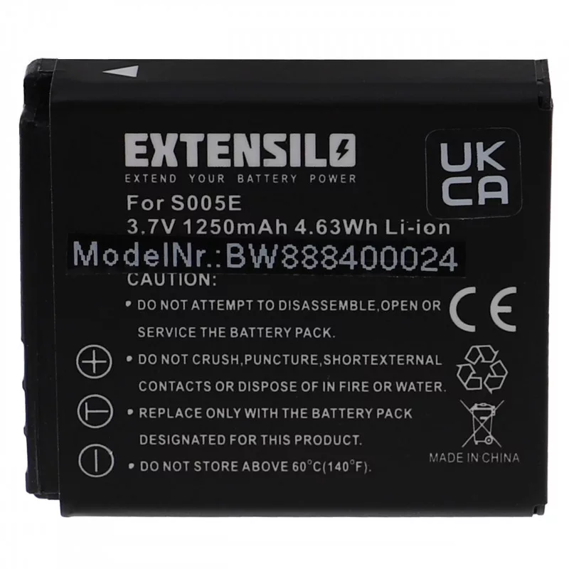 Utángyártott Fuji / Fujifilm NP-70 1250mAh 3.7V Li-ion kamera akkumulátor