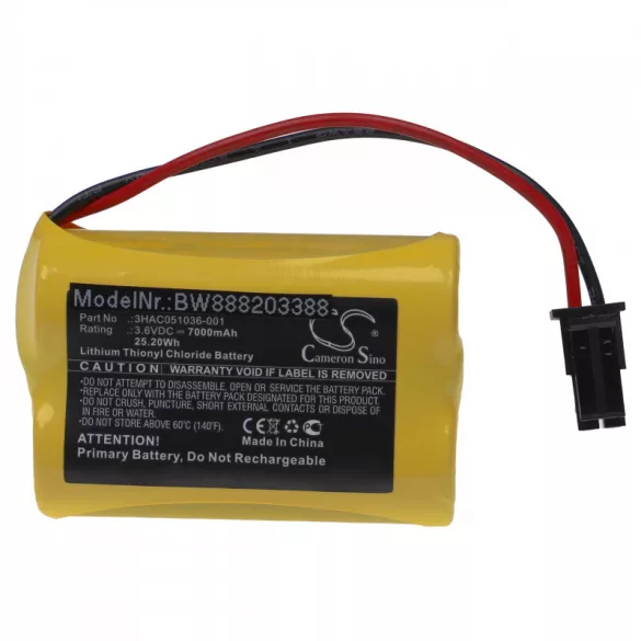 Utángyártott lítium ABB IRB 910SC 7000mAh akkumulátor - VHBW