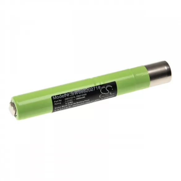 Utángyártott Testo 0563 0300 0563 0310 0563 0345 1800mAh 2.4V NiMH mérőeszköz akkumulátor - VHBW