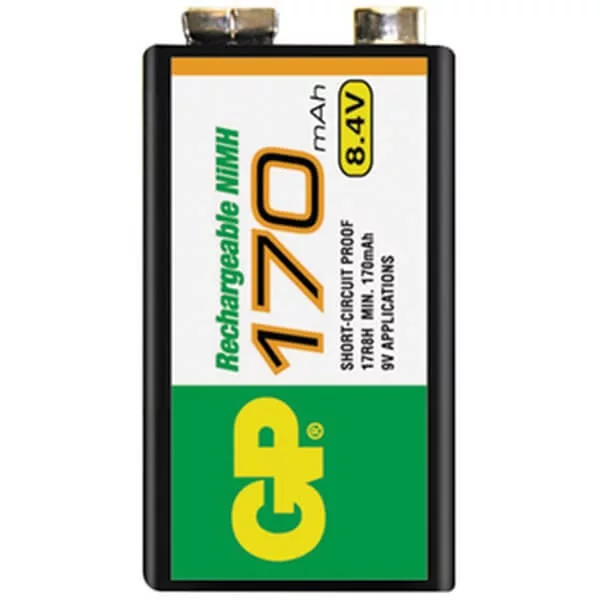 GP 170mAh NiMH 9,6V akkumulátor GP 170mAh NiMH 9,6V akkumulátor