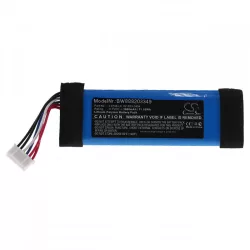   Utángyártott JBL 02-553-3494 L0748-LF 3000mAh 3.7V Li-po hordozható hangszóró akkumulátor