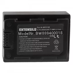   Utángyártott Samsung IA-BP210 IA-BP210E 2000mAh 3.7V Li-ion kamera akkumulátor
