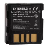 Utángyártott JVC BN-VF707 BN-VF707U BN-VF714 BN-VF714U 700mAh 7.4V Li-ion kamera akkumulátor - VHBW