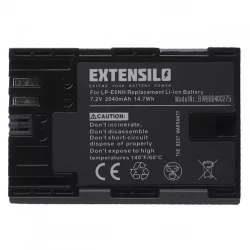   Utángyártott Canon LP-E6 LP-E6NH 2040mAh 7.2V Li-ion kamera akkumulátor
