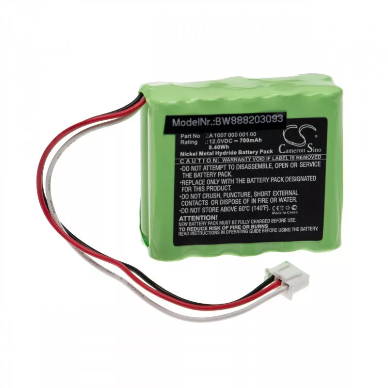 Utángyártott Dentsply A 1007 000 001 00 700mAh 12V NiMH orvosi eszköz akkumulátor